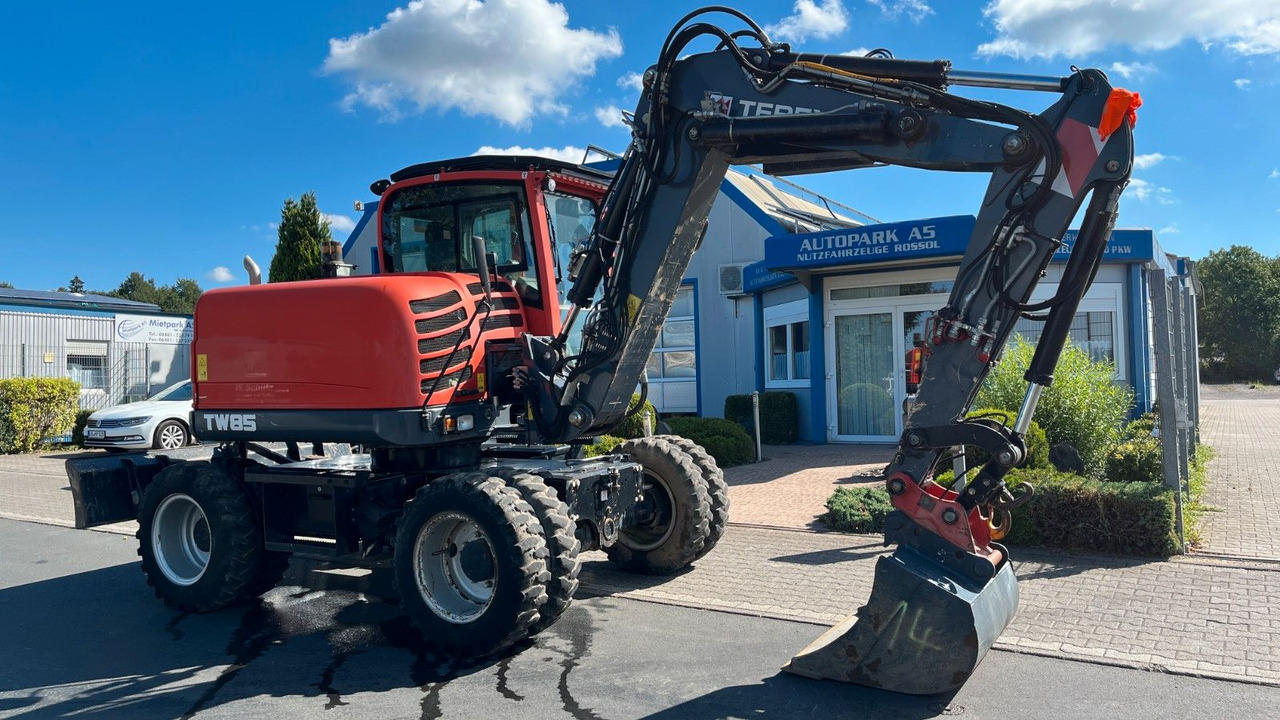 Schaeff TeRex TW85 Mobilbagger 8600 Kg Verstellausleger - Escavadeira de rodas: foto 1 Schaeff TeRex TW85 Mobilbagger 8600 Kg Verstellausleger - Escavadeira de rodas: foto 1