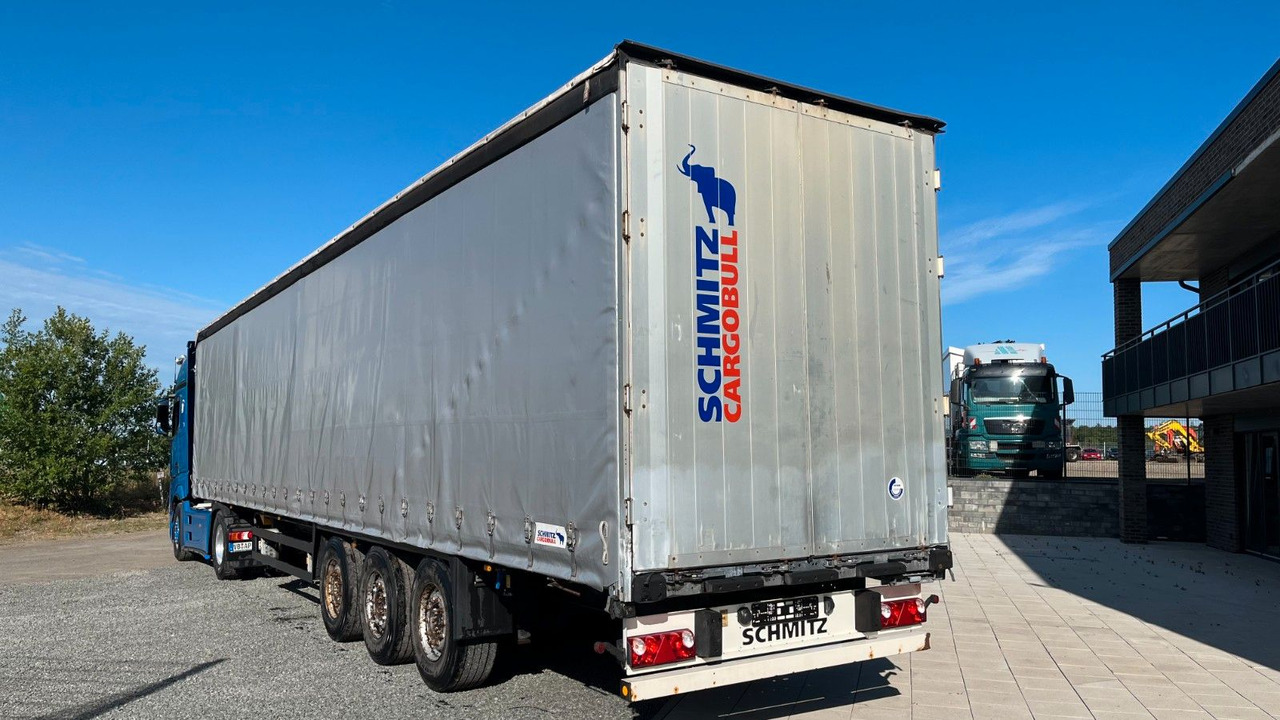 Schmitz Cargobull S01 Pritsche Plane Edscha Liftachse - Semi-reboque de lona: foto 3 Schmitz Cargobull S01 Pritsche Plane Edscha Liftachse - Semi-reboque de lona: foto 3