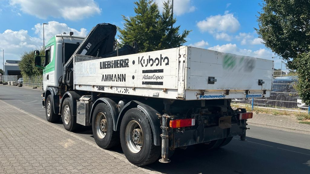 Scania 164G 580 V8 Kran Hiab 280 Retarder Sattel - Tractor: foto 3 Scania 164G 580 V8 Kran Hiab 280 Retarder Sattel - Tractor: foto 3