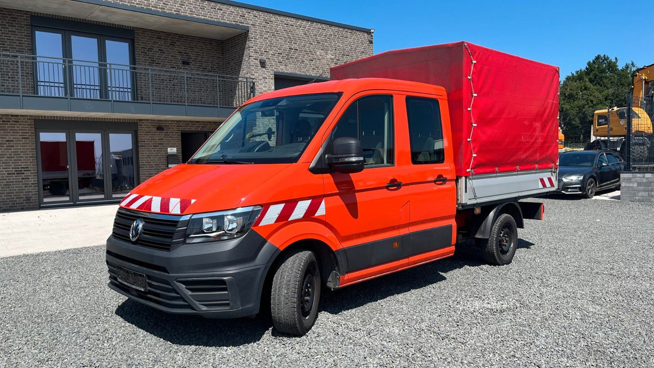 Volkswagen Crafter Pritsche Plane 35 DOKA mittellang RWD - Furgão de toldo, Carrinha cabine dupla: foto 2 Volkswagen Crafter Pritsche Plane 35 DOKA mittellang RWD - Furgão de toldo, Carrinha cabine dupla: foto 2