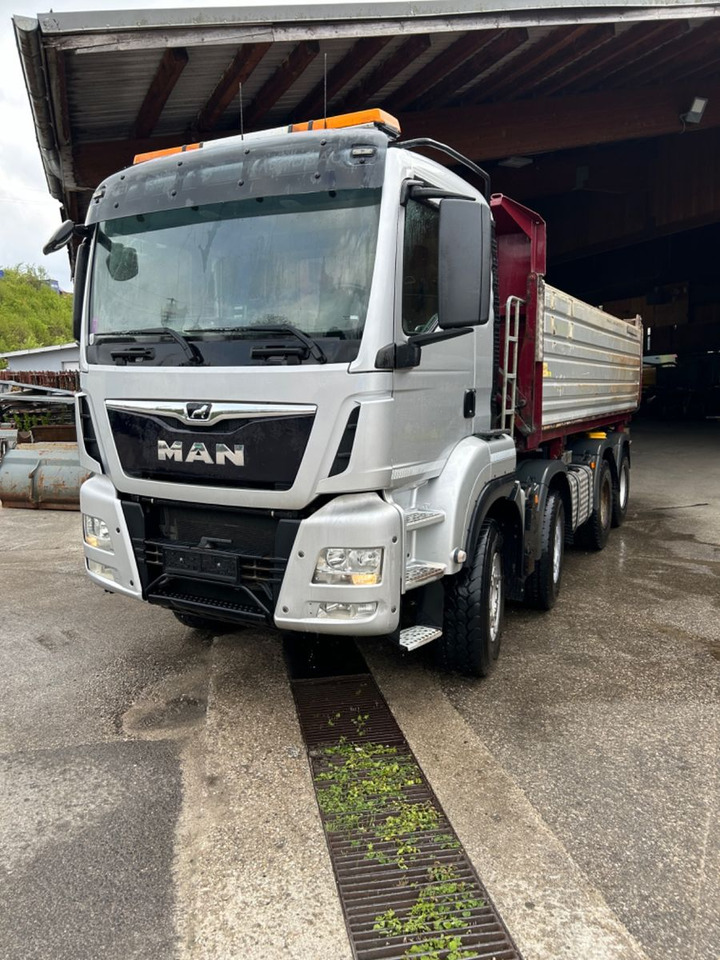 MAN TGS 41.500 8x4 Meiler Kipper - Caminhão basculante: foto 2 MAN TGS 41.500 8x4 Meiler Kipper - Caminhão basculante: foto 2