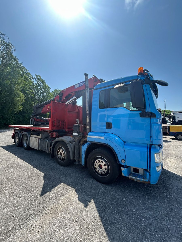 MAN TGS 8x2 mit HMF Kran 6020 Jip Winde - Caminhão grua: foto 3 MAN TGS 8x2 mit HMF Kran 6020 Jip Winde - Caminhão grua: foto 3