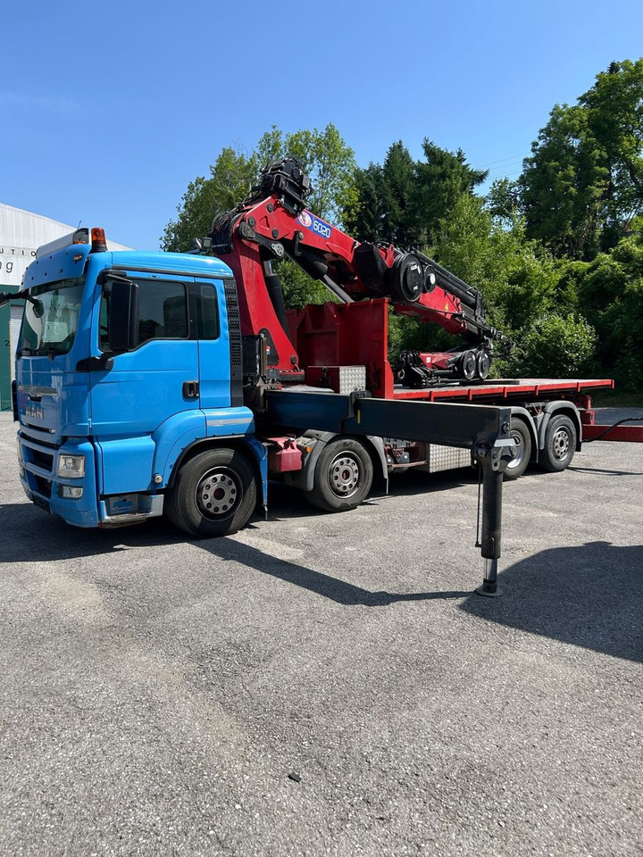 MAN TGS 8x2 mit HMF Kran 6020 Jip Winde - Caminhão grua: foto 4 MAN TGS 8x2 mit HMF Kran 6020 Jip Winde - Caminhão grua: foto 4