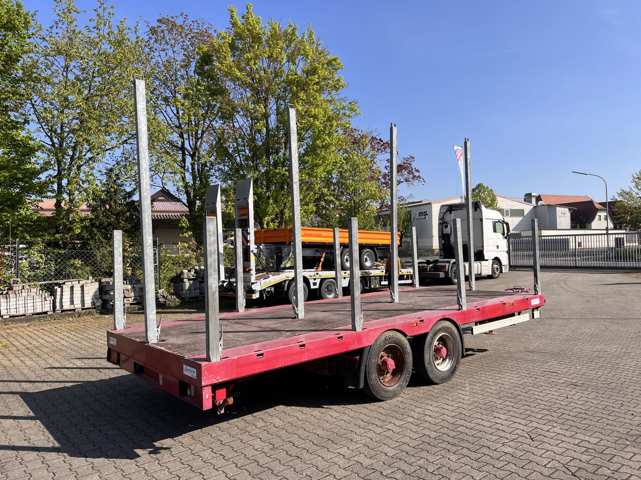 Auwaerter X-LTL110 Tandempritsche, ausziehbar - Reboque plataforma/ Caixa aberta: foto 3 Auwaerter X-LTL110 Tandempritsche, ausziehbar - Reboque plataforma/ Caixa aberta: foto 3