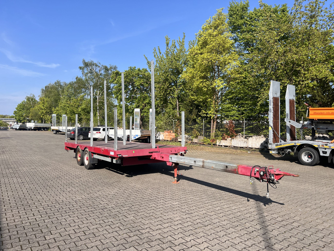 Auwaerter X-LTL110 Tandempritsche, ausziehbar - Reboque plataforma/ Caixa aberta: foto 2 Auwaerter X-LTL110 Tandempritsche, ausziehbar - Reboque plataforma/ Caixa aberta: foto 2