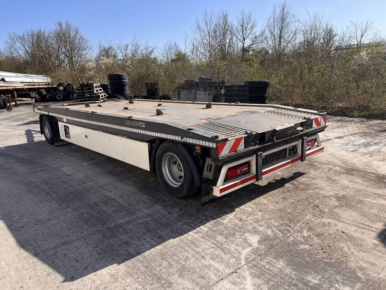 Hüffermann 2 Achs Kombianhänger- Tieflader - Reboque ampliroll/ Multibenne: foto 5 Hüffermann 2 Achs Kombianhänger- Tieflader - Reboque ampliroll/ Multibenne: foto 5