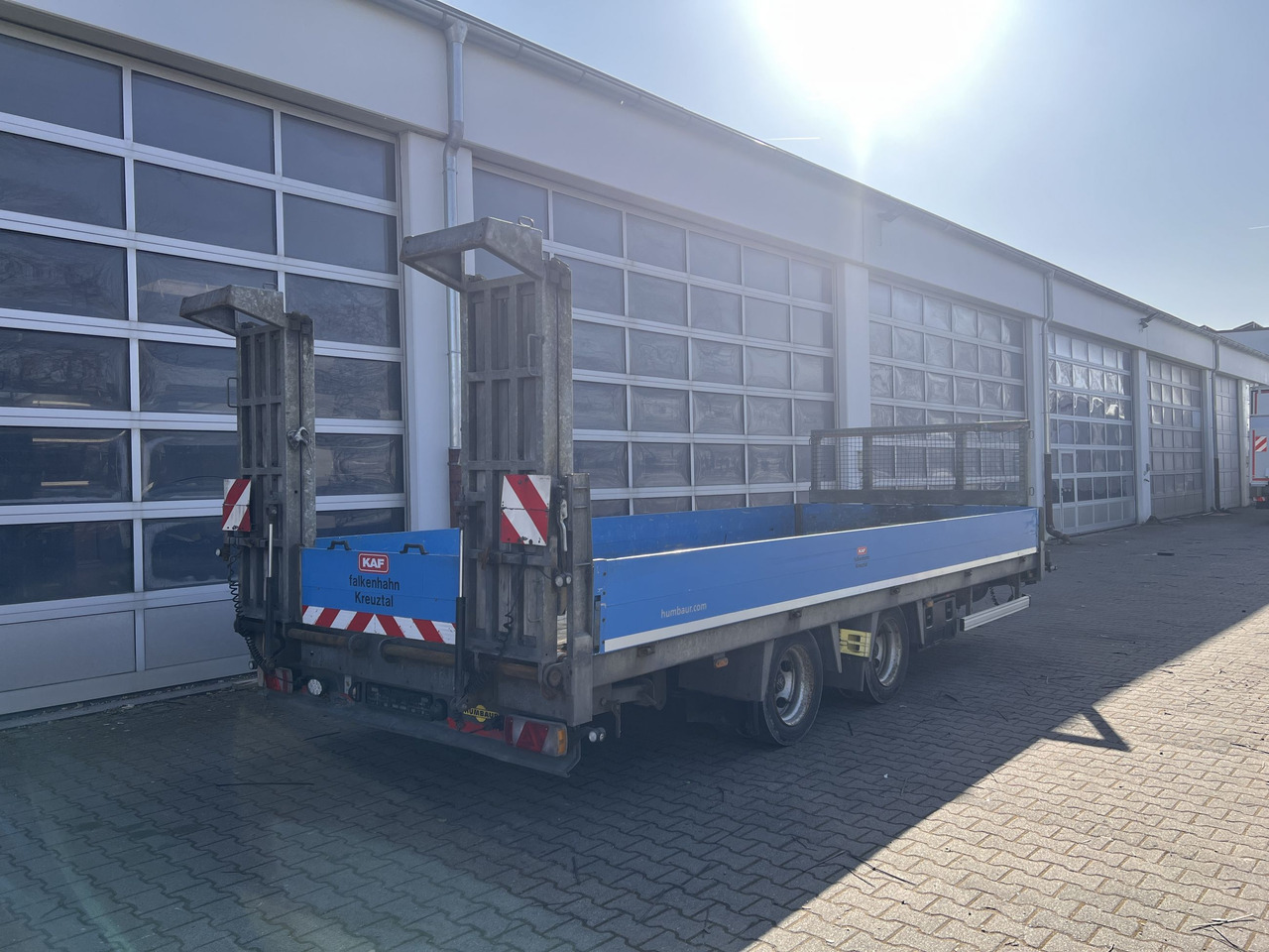 Humbaur HBTZ 136224 TA-BS 13,6 t Tandemtieflader - Reboque baixa: foto 3 Humbaur HBTZ 136224 TA-BS 13,6 t Tandemtieflader - Reboque baixa: foto 3