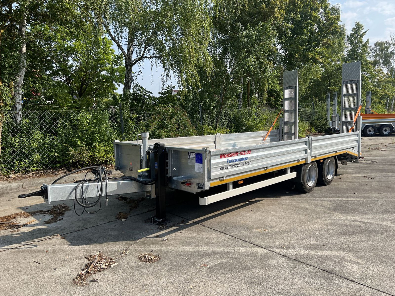 Möslein 14,4 t Tandemtieflader, 7,20 m langNeufahrzeug - Reboque baixa: foto 3 Möslein 14,4 t Tandemtieflader, 7,20 m langNeufahrzeug - Reboque baixa: foto 3