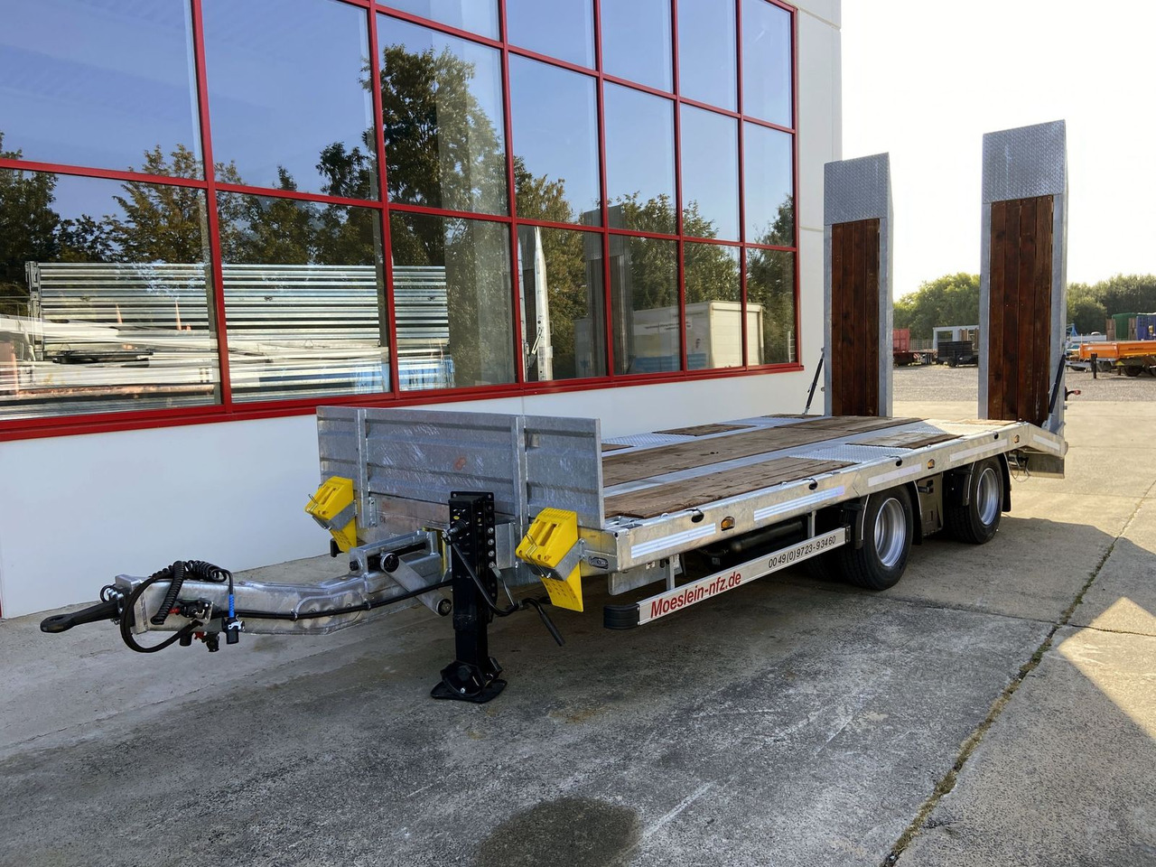 Möslein 19 t Tandemtieflader, Luftgefedert, NEU - Reboque baixa: foto 5 Möslein 19 t Tandemtieflader, Luftgefedert, NEU - Reboque baixa: foto 5