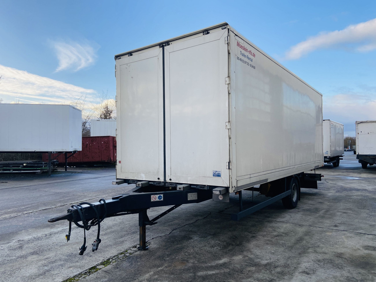 Möslein EK 1- D 7,3 1 Achs Kofferanhänger - Reboque furgão: foto 5 Möslein EK 1- D 7,3 1 Achs Kofferanhänger - Reboque furgão: foto 5