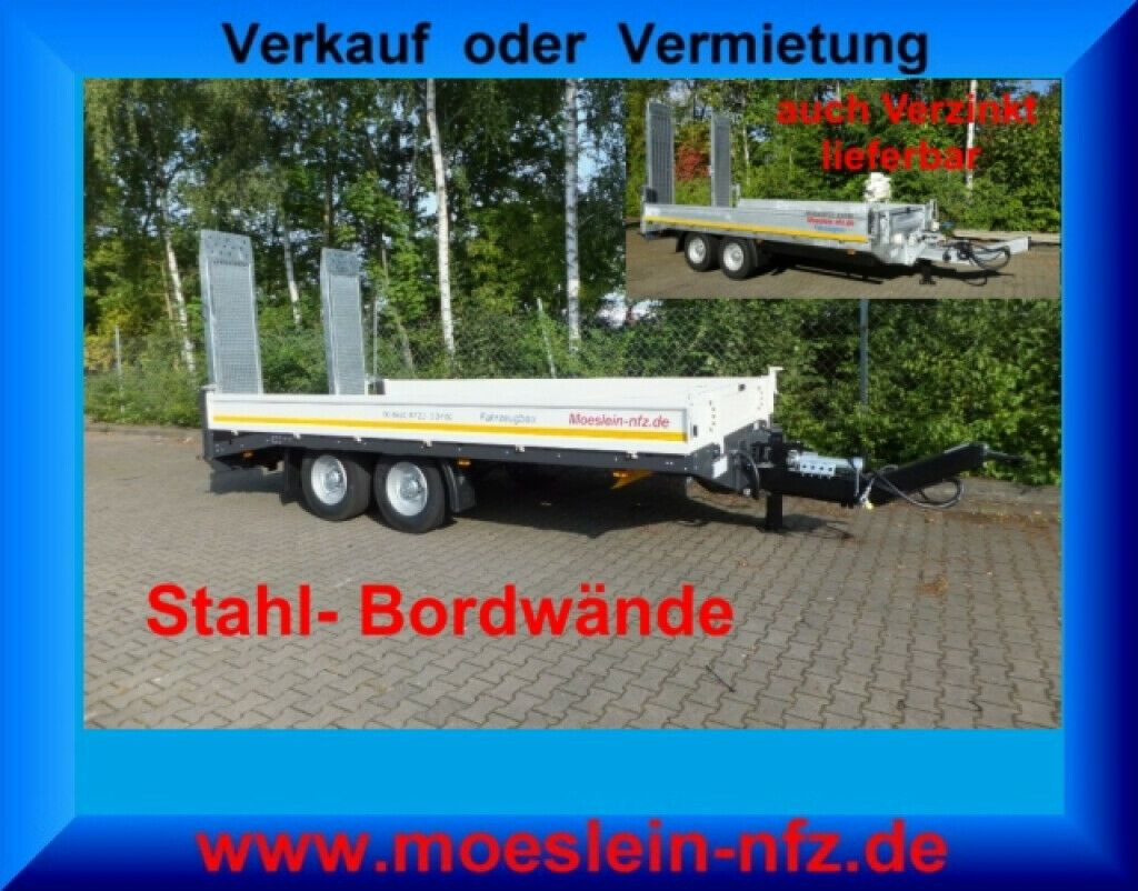 Möslein Neuer Tandemtieflader - Reboque baixa: foto 2 Möslein Neuer Tandemtieflader - Reboque baixa: foto 2