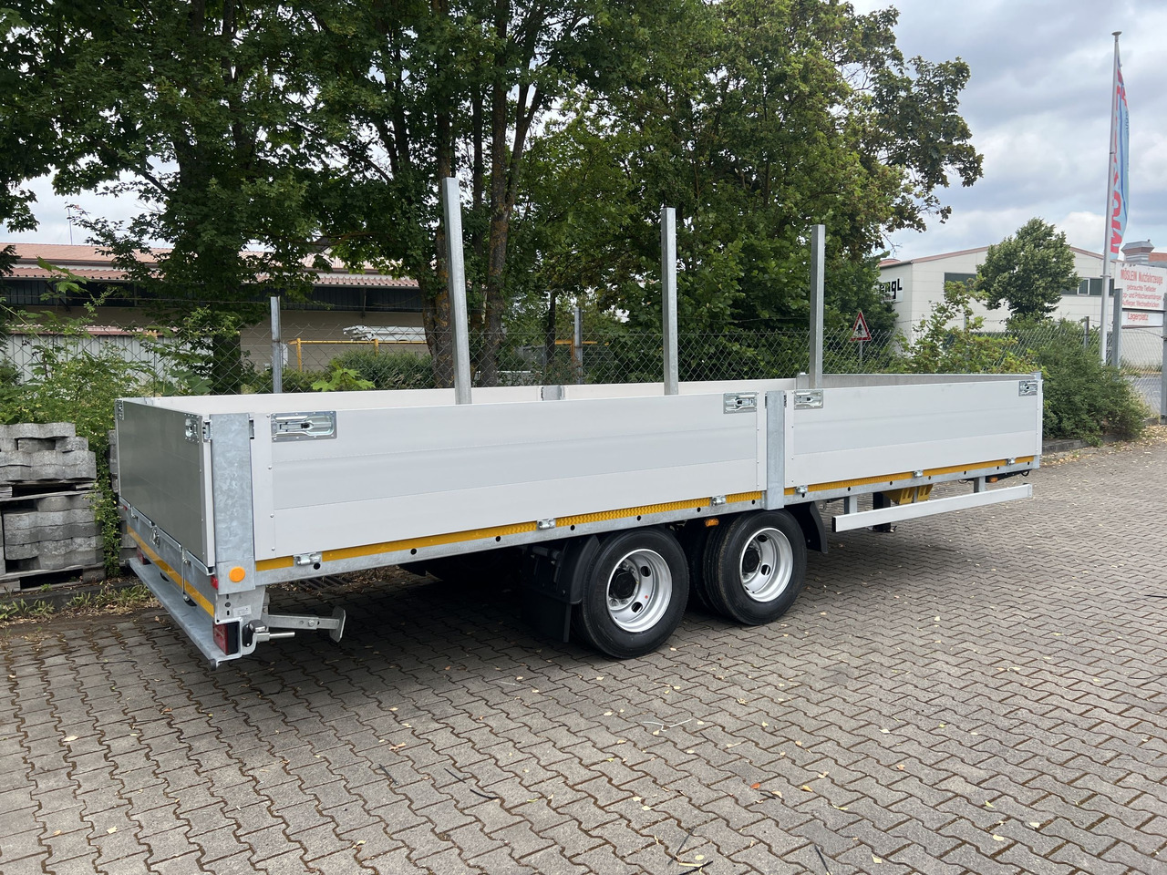 Möslein THT 14,4 G 7,20 L 14,4 t Tandem- Pritschenanhänger- Tieflader - Reboque plataforma/ Caixa aberta: foto 4 Möslein THT 14,4 G 7,20 L 14,4 t Tandem- Pritschenanhänger- Tieflader - Reboque plataforma/ Caixa aberta: foto 4