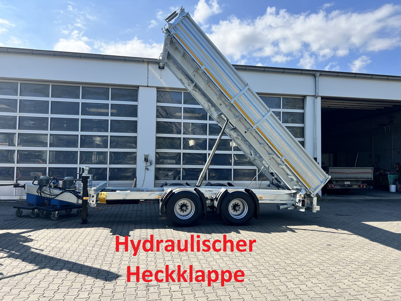 Möslein TTD 19 B neuer 19 t Tandemkipper- Tieflader hydraulischer Klappe - Reboque basculante: foto 1 Möslein TTD 19 B neuer 19 t Tandemkipper- Tieflader hydraulischer Klappe - Reboque basculante: foto 1
