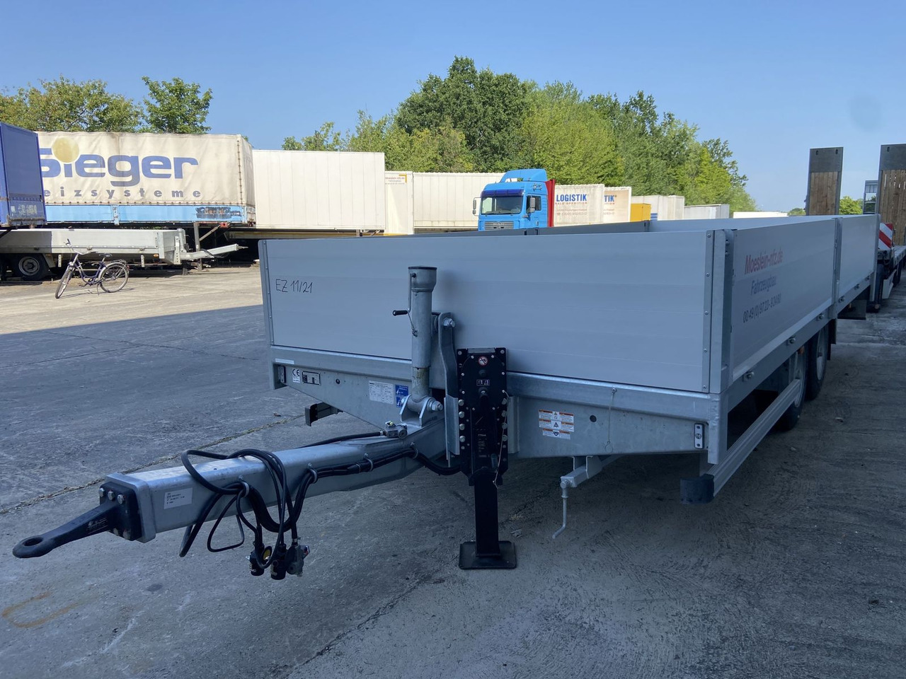 Möslein Tandem- Pritschenanhänger, neuwertig - Reboque plataforma/ Caixa aberta: foto 5 Möslein Tandem- Pritschenanhänger, neuwertig - Reboque plataforma/ Caixa aberta: foto 5