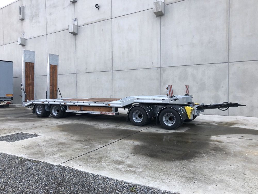 Reboque baixa Möslein  neuer 4 Achs Tieflader hydraulischen Rampen: foto 13