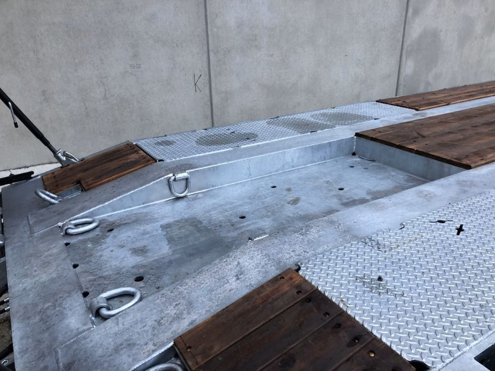 Reboque baixa Möslein  neuer 4 Achs Tieflader hydraulischen Rampen: foto 9