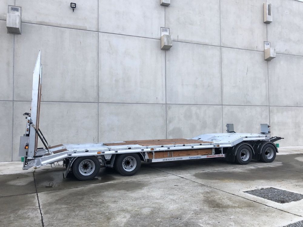 Reboque baixa Möslein  neuer 4 Achs Tieflader hydraulischen Rampen: foto 14