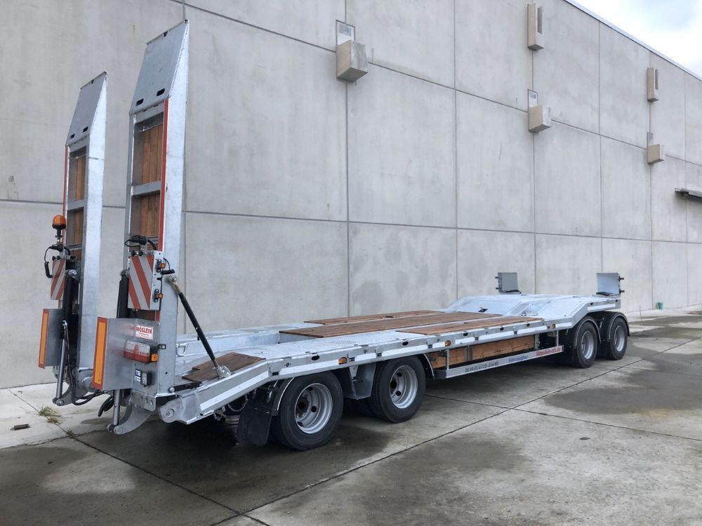 Reboque baixa Möslein  neuer 4 Achs Tieflader hydraulischen Rampen: foto 7