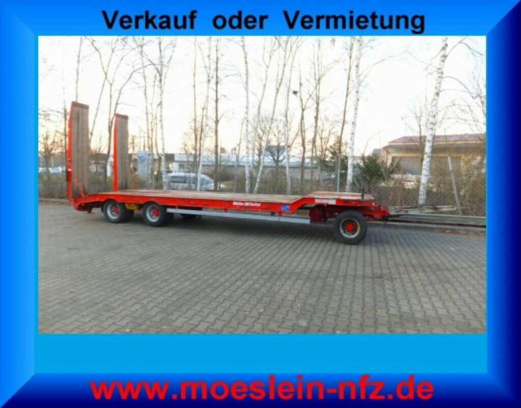 Müller-Mitteltal 3 Achs Tieflader- Anhänger - Reboque baixa: foto 4 Müller-Mitteltal 3 Achs Tieflader- Anhänger - Reboque baixa: foto 4