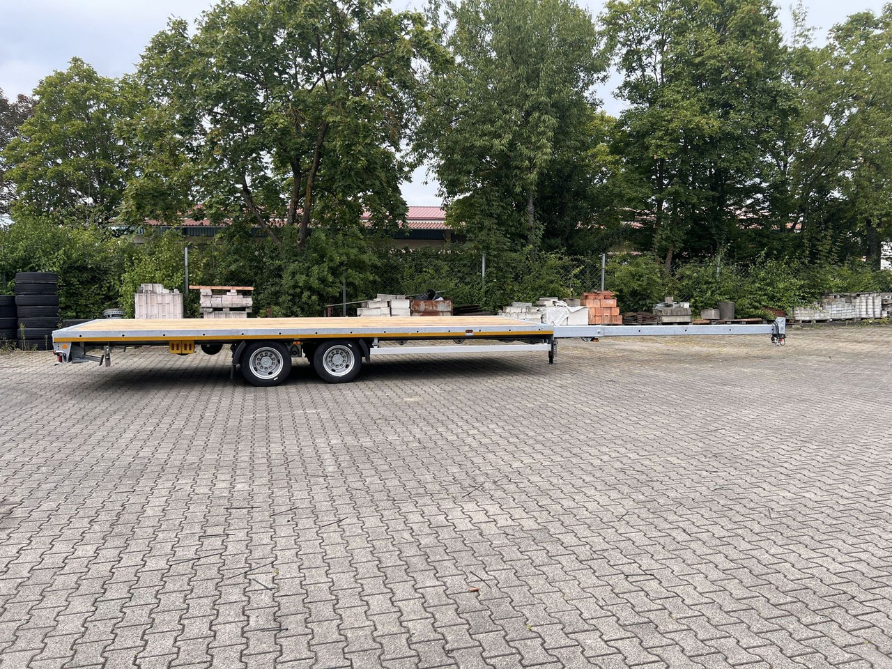 Möslein 11,9 t Tandemanhänger- Tieflader, ausziehbar - Semireboque: foto 4 Möslein 11,9 t Tandemanhänger- Tieflader, ausziehbar - Semireboque: foto 4