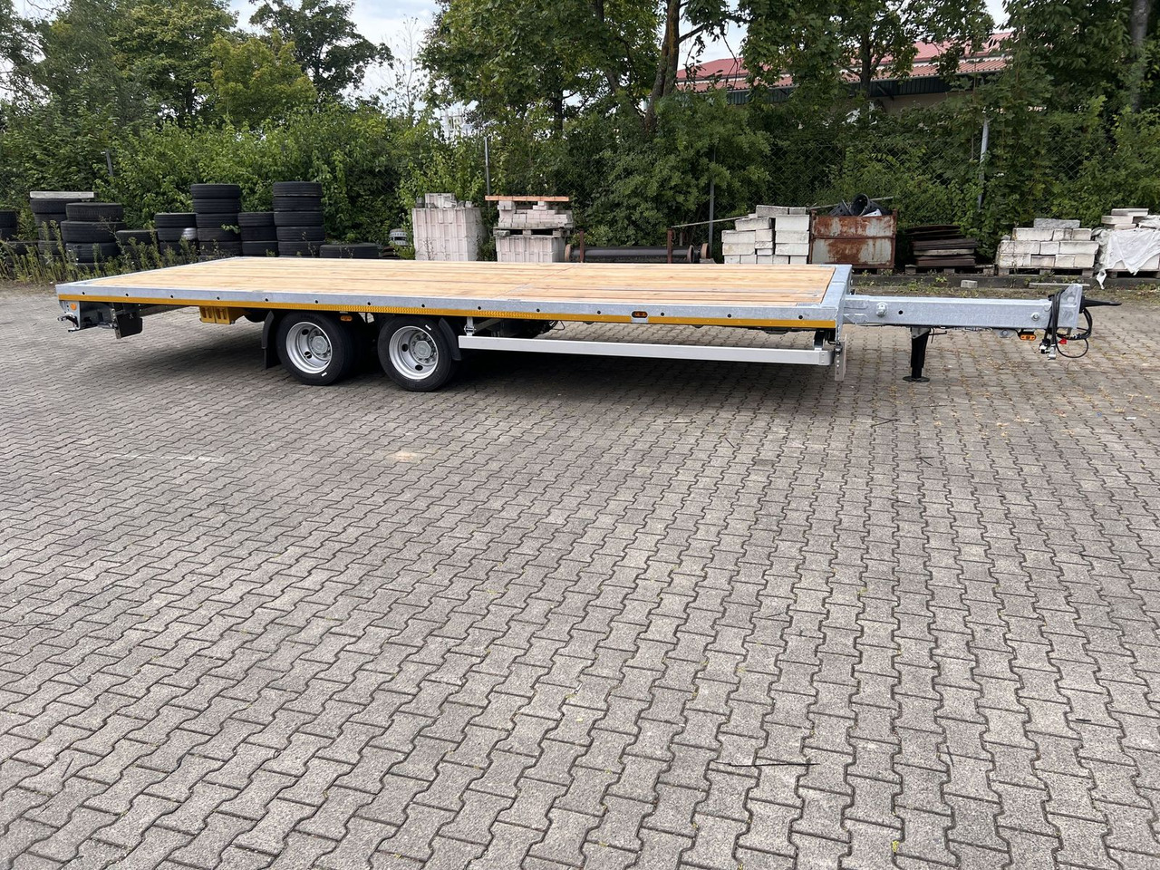 Möslein 11,9 t Tandemanhänger- Tieflader, ausziehbar - Semireboque: foto 2 Möslein 11,9 t Tandemanhänger- Tieflader, ausziehbar - Semireboque: foto 2