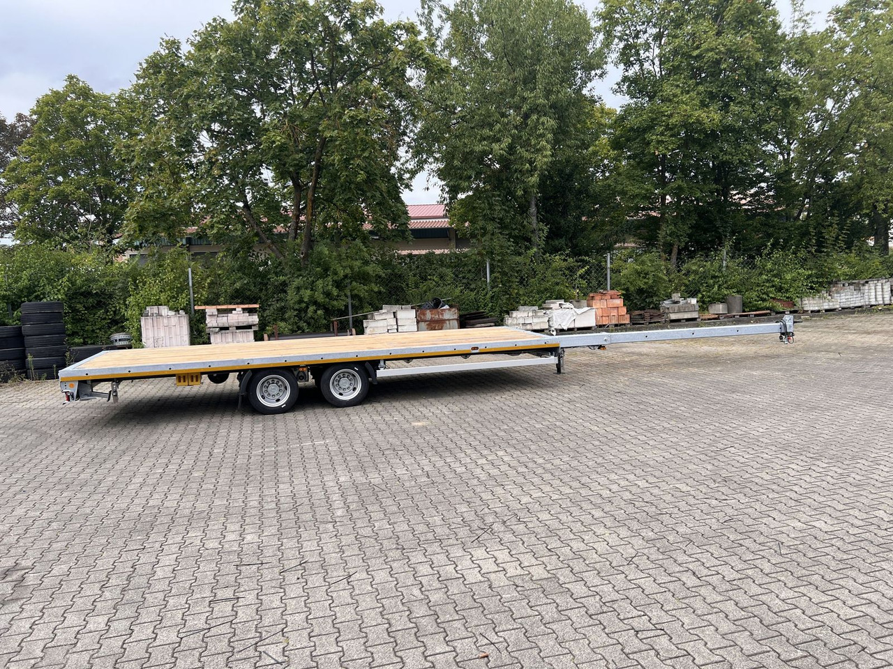 Möslein 13,9 t Tandemanhänger- Tieflader, ausziehbar - Semireboque: foto 5 Möslein 13,9 t Tandemanhänger- Tieflader, ausziehbar - Semireboque: foto 5