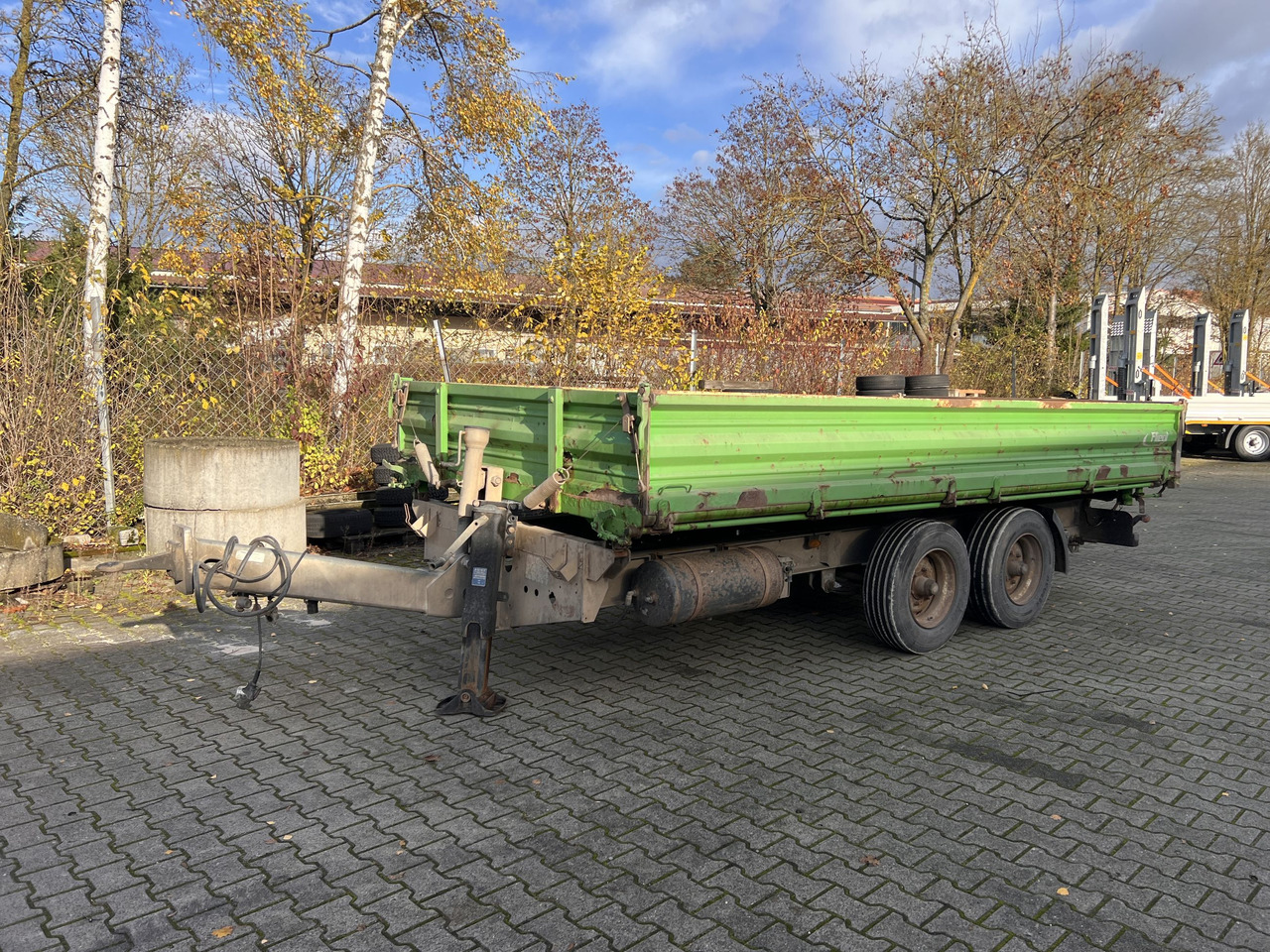 TK Tandemkipper- Tieflader - Reboque basculante: foto 2 TK Tandemkipper- Tieflader - Reboque basculante: foto 2