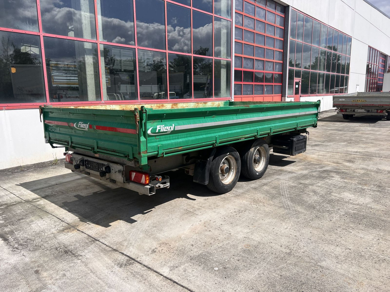 Tandemkipper- Tieflader, wenig Benutzt - Reboque basculante: foto 5 Tandemkipper- Tieflader, wenig Benutzt - Reboque basculante: foto 5