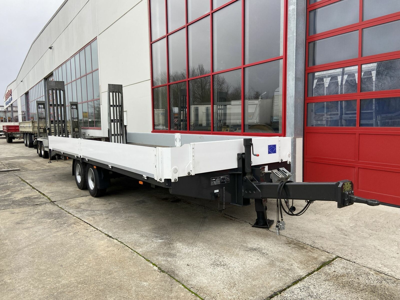 Tandemtieflader 7 m LadeflächeNeuwertig - Reboque baixa: foto 3 Tandemtieflader 7 m LadeflächeNeuwertig - Reboque baixa: foto 3