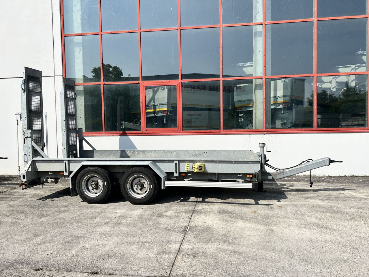 Tandemtieflader, Wenig Benutzt - Reboque baixa: foto 1 Tandemtieflader, Wenig Benutzt - Reboque baixa: foto 1