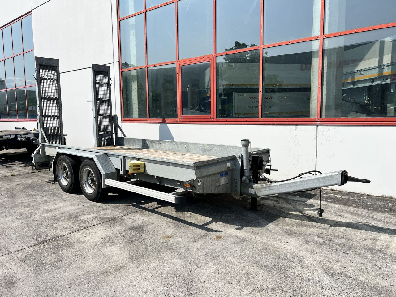 Tandemtieflader, Wenig Benutzt - Reboque baixa: foto 2 Tandemtieflader, Wenig Benutzt - Reboque baixa: foto 2