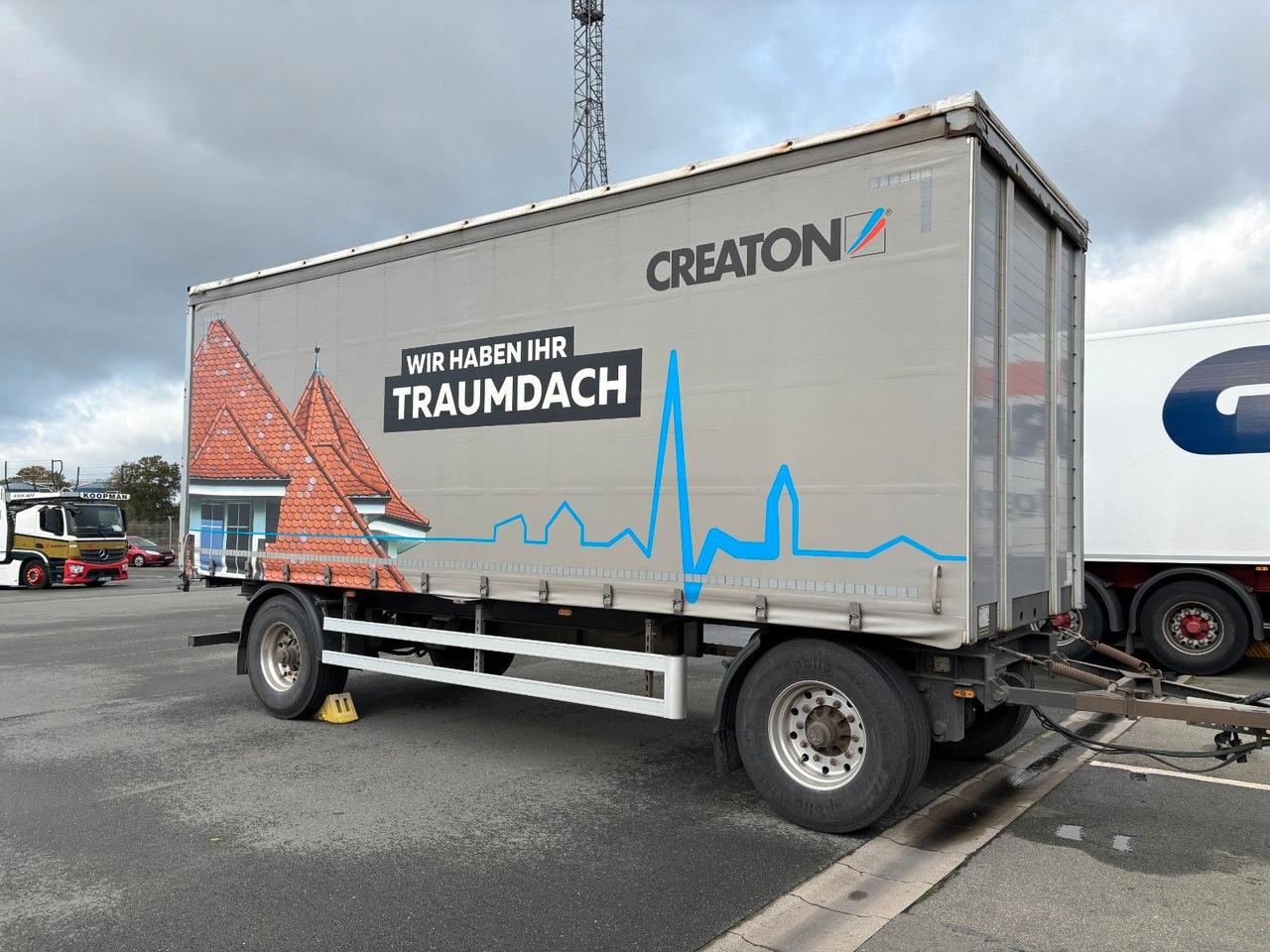 AZP18 Plane + Staplerhalterung - Reboque de lona: foto 5 AZP18 Plane + Staplerhalterung - Reboque de lona: foto 5