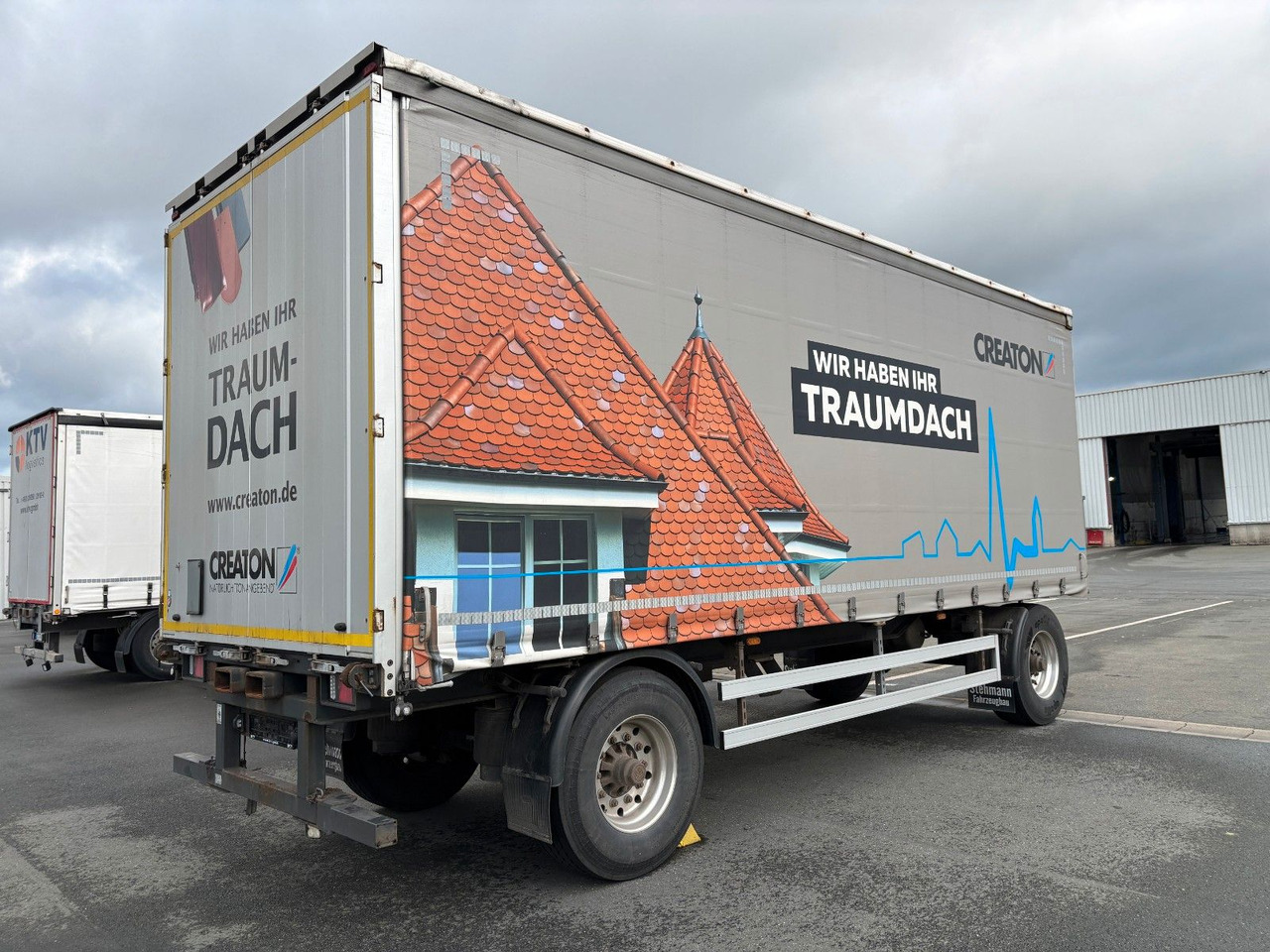 AZP18 Plane + Staplerhalterung - Reboque de lona: foto 4 AZP18 Plane + Staplerhalterung - Reboque de lona: foto 4