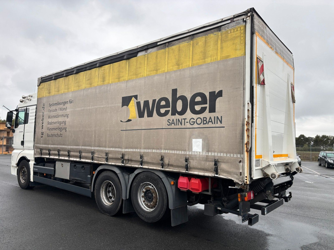 MAN TGX 26.480 mit Ladebordwand - Caminhão com lona: foto 5 MAN TGX 26.480 mit Ladebordwand - Caminhão com lona: foto 5