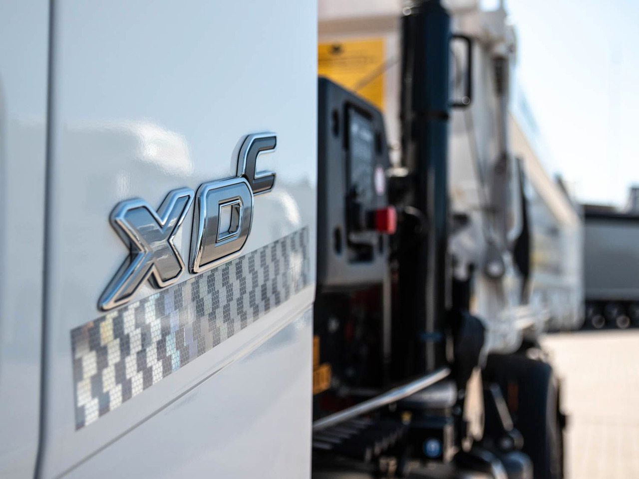 Caminhão grua, Caminhão basculante nuevo DAF FA XDC 370 Krankipper DAF XDC 370 FA Meiller Krankipper HMF: foto 13