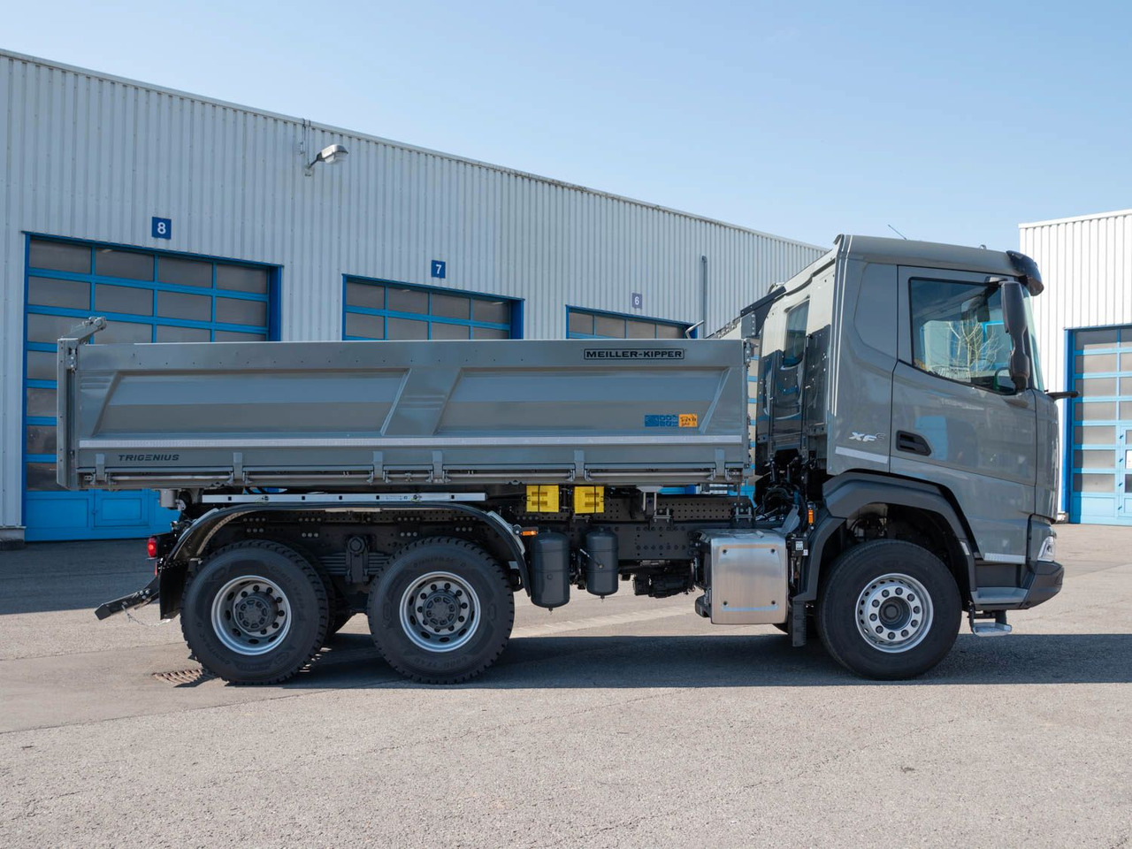 Caminhão basculante nuevo DAF FAT XFC 530 Meiller Trigenius D316 DAF FAT XFC 530 Meiller Trigenius D316: foto 6