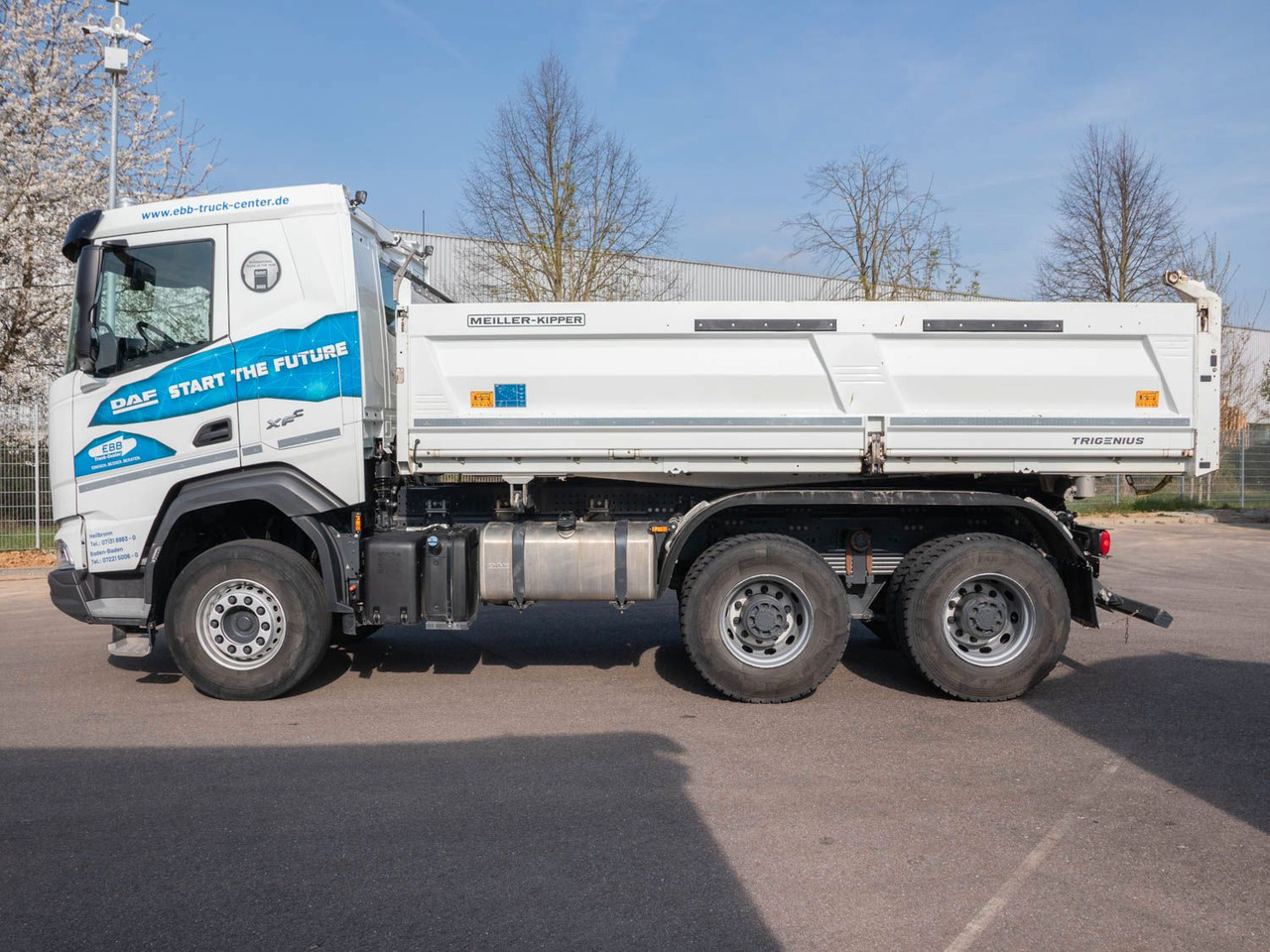 DAF FAT XFC 530 SL Meiller TRIGENIUS D 316 DAF FAT XFC 530 SL Meiller TRIGENIUS D 316 - Caminhão basculante: foto 2 DAF FAT XFC 530 SL Meiller TRIGENIUS D 316 DAF FAT XFC 530 SL Meiller TRIGENIUS D 316 - Caminhão basculante: foto 2
