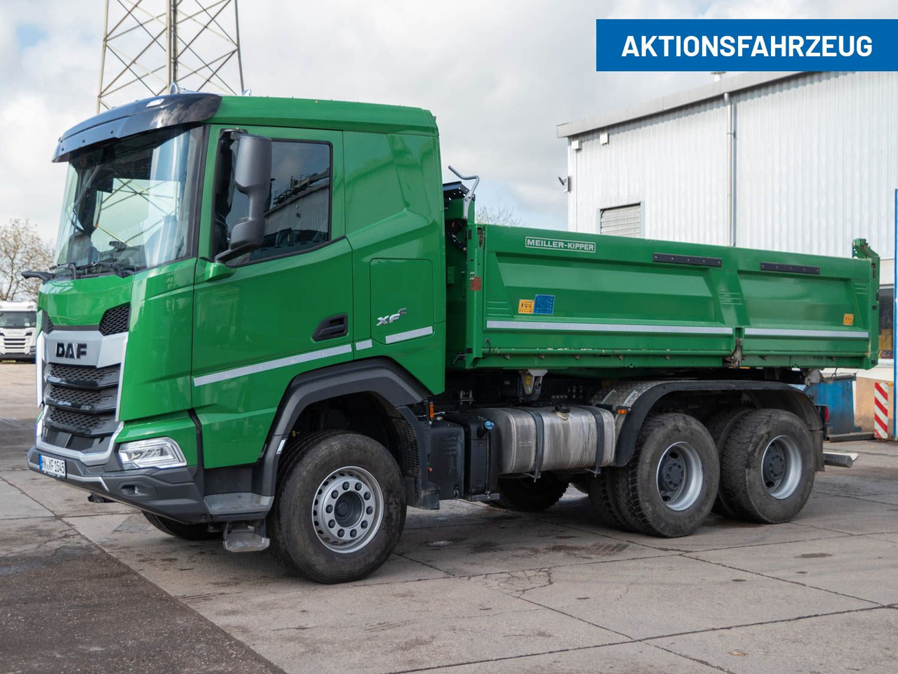 DAF FAT XFC 530 SL Meiller TRIGENIUS D 316 DAF FAT XFC 530 SL Meiller TRIGENIUS D 316 - Caminhão basculante: foto 1 DAF FAT XFC 530 SL Meiller TRIGENIUS D 316 DAF FAT XFC 530 SL Meiller TRIGENIUS D 316 - Caminhão basculante: foto 1