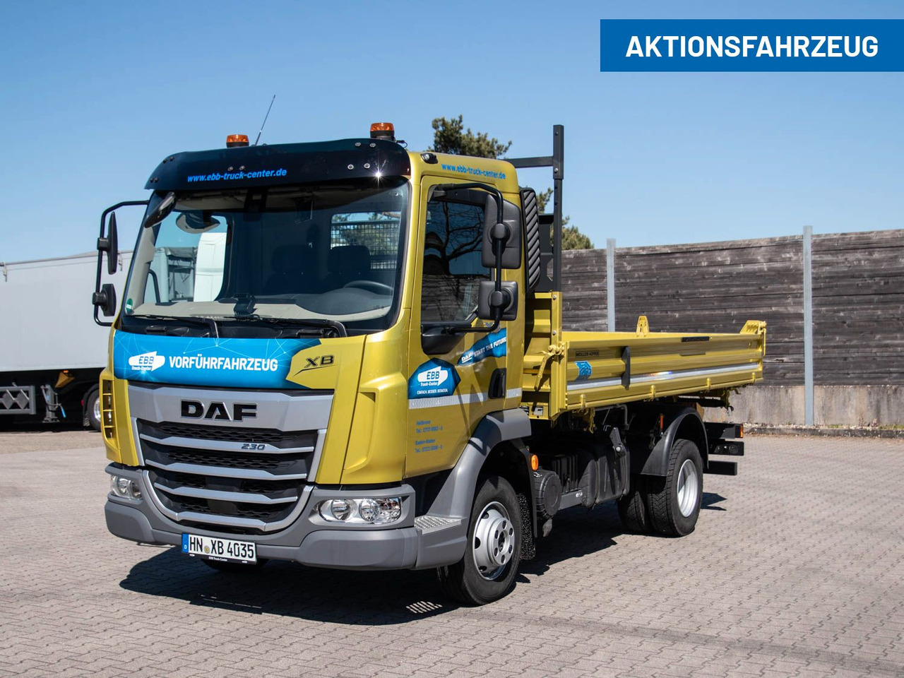 DAF XB 230 7,5t Meiller Kipper DAF XB 230 7,5t Meiller Kipper - Caminhão basculante: foto 1 DAF XB 230 7,5t Meiller Kipper DAF XB 230 7,5t Meiller Kipper - Caminhão basculante: foto 1