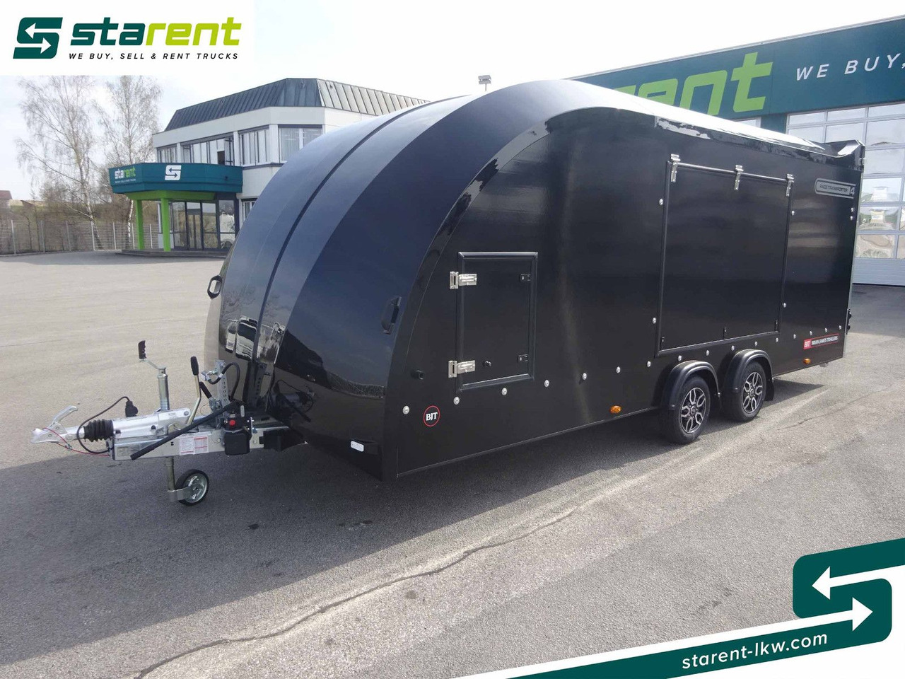Brian James Trailers Race Transporter 4, Seilwinde - Reboque transporte de veículos: foto 1 Brian James Trailers Race Transporter 4, Seilwinde - Reboque transporte de veículos: foto 1