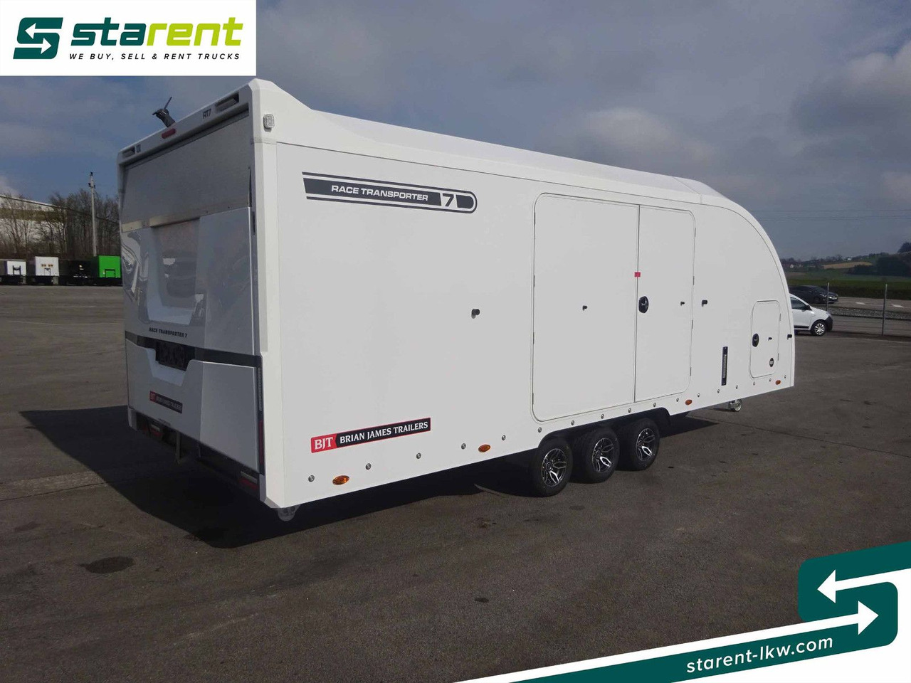 Brian James Trailers Race Transporter 7, Seilwinde - Reboque transporte de veículos: foto 5 Brian James Trailers Race Transporter 7, Seilwinde - Reboque transporte de veículos: foto 5