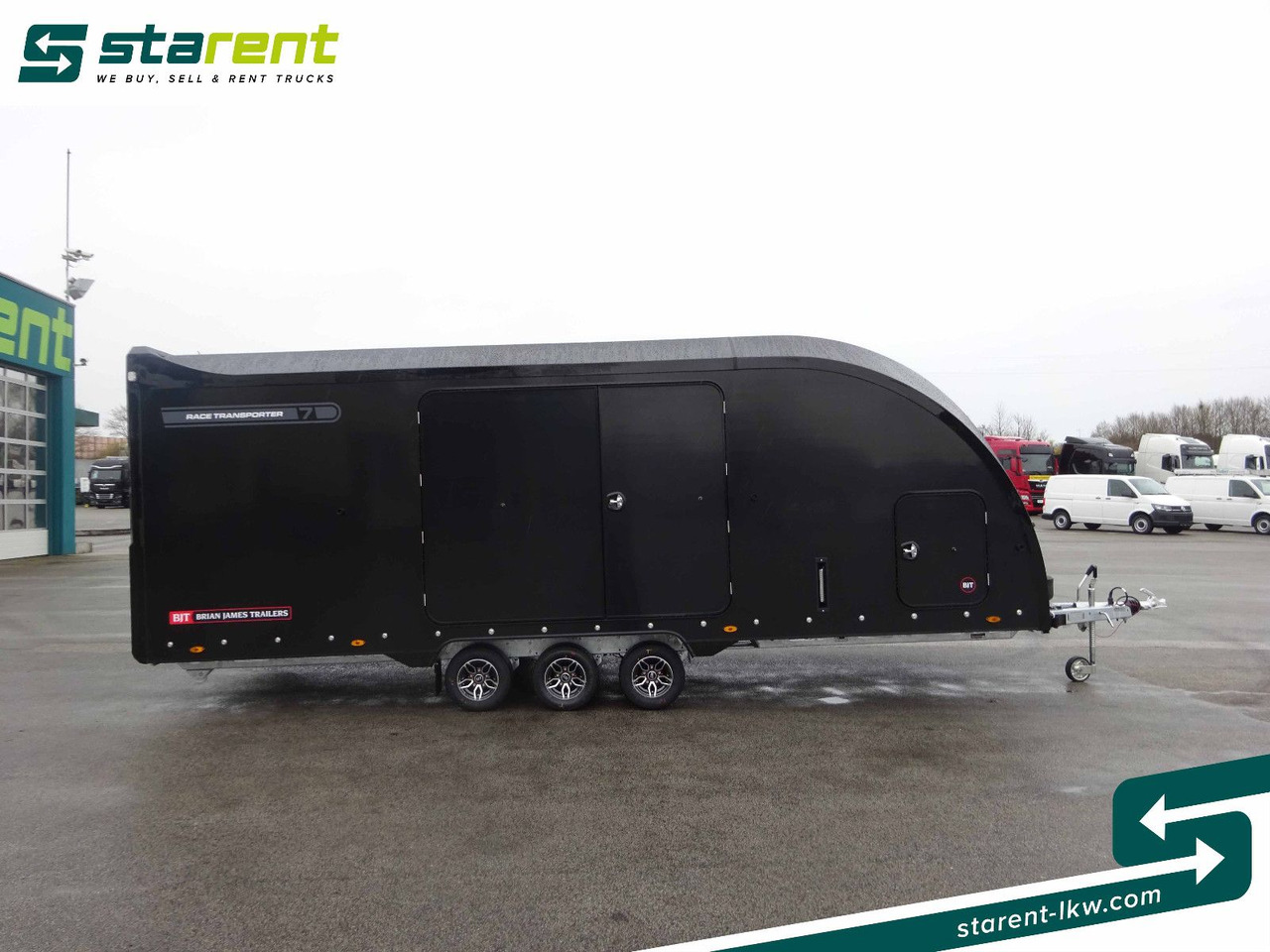 Brian James Trailers Race Transporter 7, Seilwinde - Reboque transporte de veículos: foto 4 Brian James Trailers Race Transporter 7, Seilwinde - Reboque transporte de veículos: foto 4