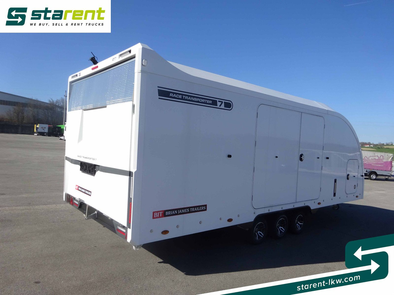 Brian James Trailers Race Transporter 7, Seilwinde - Reboque transporte de veículos: foto 5 Brian James Trailers Race Transporter 7, Seilwinde - Reboque transporte de veículos: foto 5