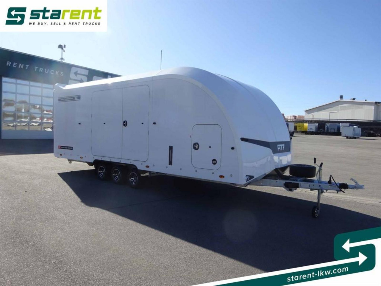 Brian James Trailers Race Transporter 7, Seilwinde, elektrische Klappe - Reboque transporte de veículos: foto 3 Brian James Trailers Race Transporter 7, Seilwinde, elektrische Klappe - Reboque transporte de veículos: foto 3