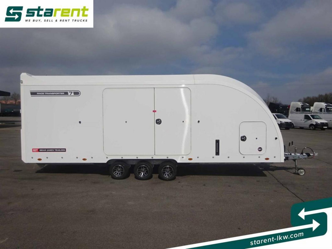 Brian James Trailers Race Transporter 7, Seilwinde, elektrische Klappe - Reboque transporte de veículos: foto 4 Brian James Trailers Race Transporter 7, Seilwinde, elektrische Klappe - Reboque transporte de veículos: foto 4