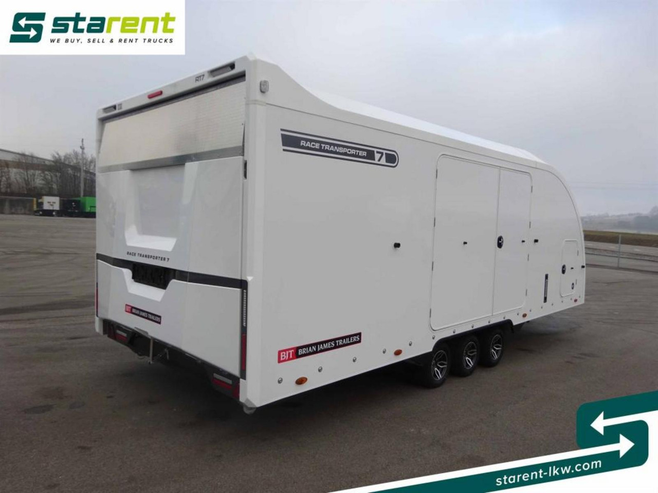 Brian James Trailers Race Transporter 7, Seilwinde, elektrische Klappe - Reboque transporte de veículos: foto 5 Brian James Trailers Race Transporter 7, Seilwinde, elektrische Klappe - Reboque transporte de veículos: foto 5
