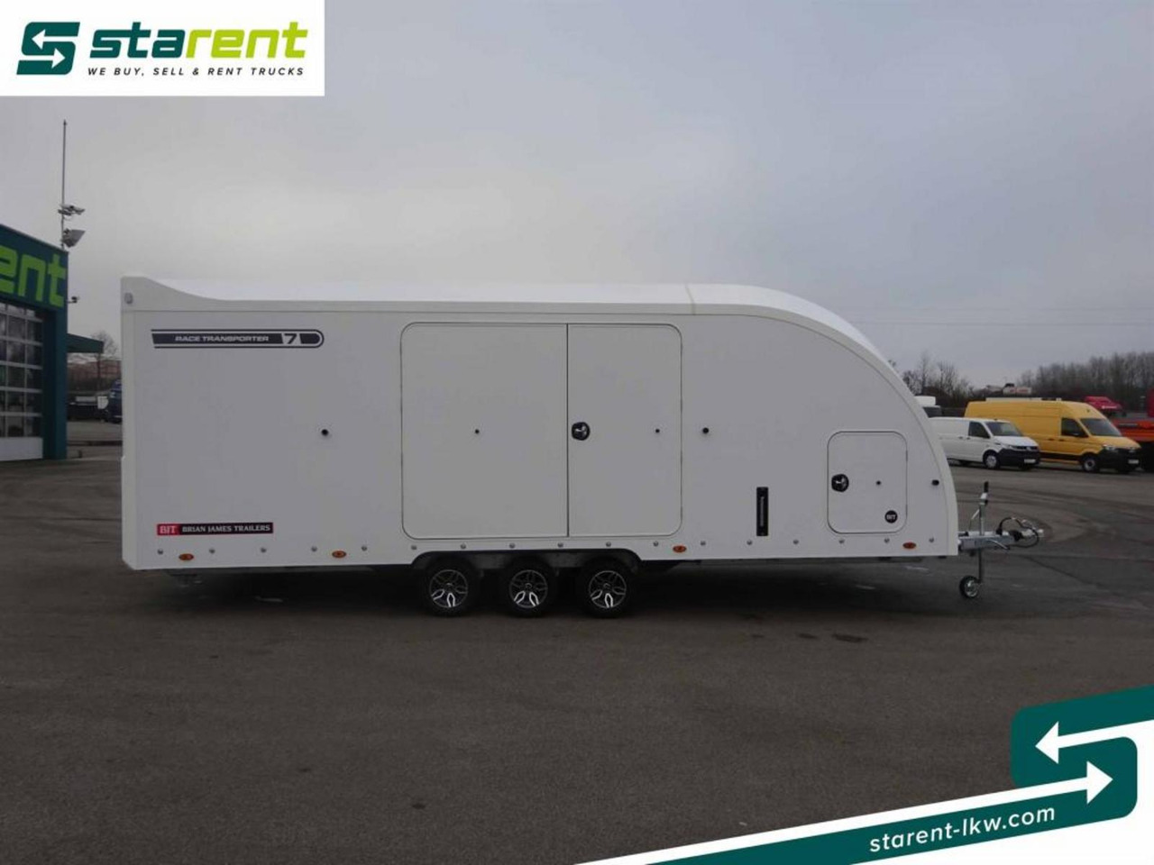 Brian James Trailers Race Transporter 7, Seilwinde, elektrische Klappe - Reboque transporte de veículos: foto 4 Brian James Trailers Race Transporter 7, Seilwinde, elektrische Klappe - Reboque transporte de veículos: foto 4