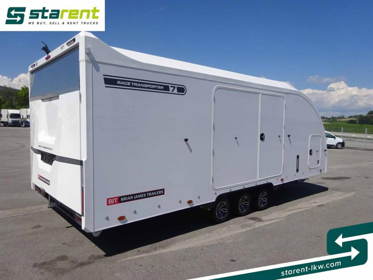 Brian James Trailers Race Transporter 7, Seilwinde, elektrische Klappe - Reboque transporte de veículos: foto 5 Brian James Trailers Race Transporter 7, Seilwinde, elektrische Klappe - Reboque transporte de veículos: foto 5