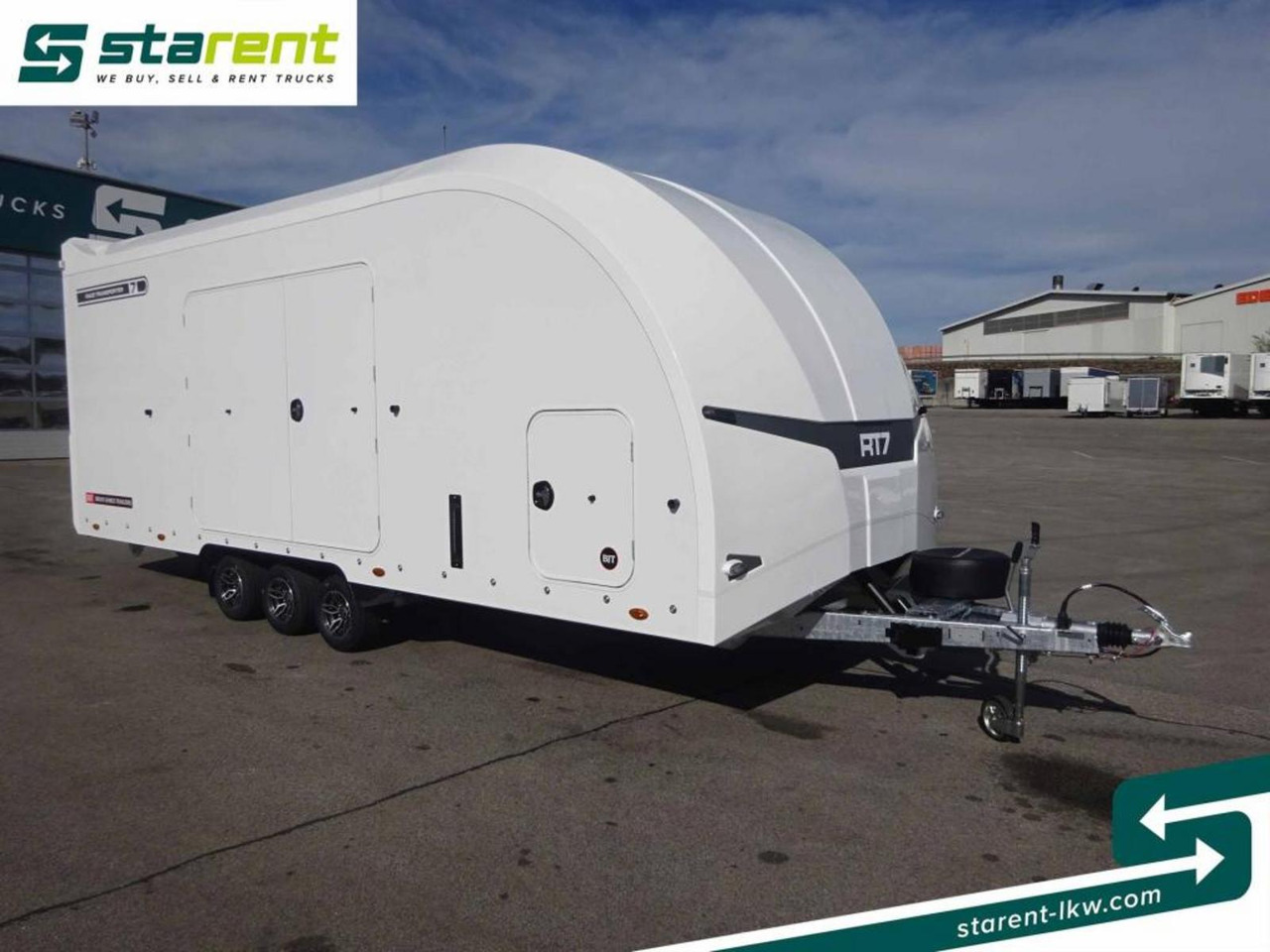 Brian James Trailers Race Transporter 7, extra Hoch, Seilwinde - Reboque transporte de veículos: foto 3 Brian James Trailers Race Transporter 7, extra Hoch, Seilwinde - Reboque transporte de veículos: foto 3
