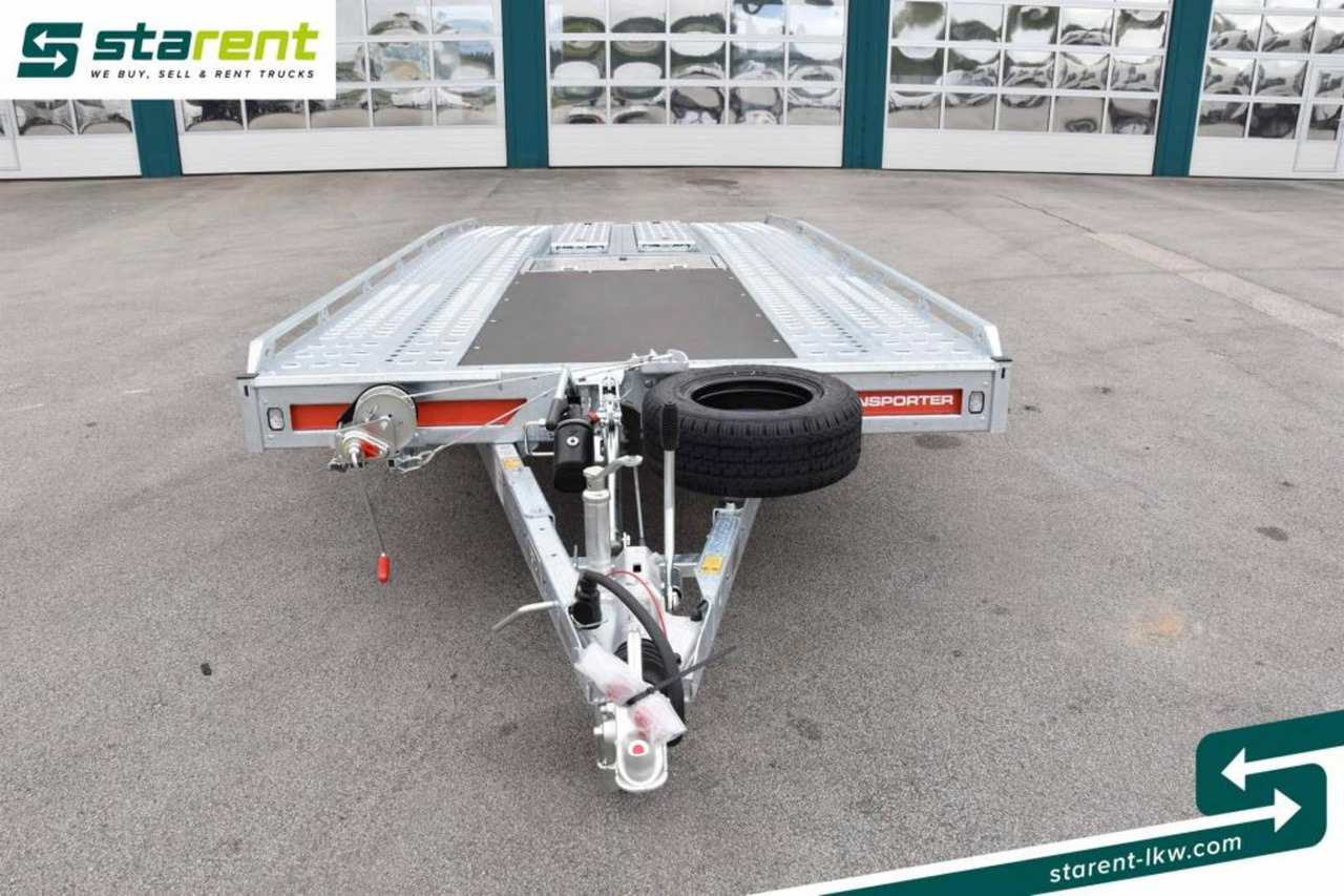 Brian James Trailers T-Transporter Rampen Seilwinde Kippbar Alu - Reboque transporte de veículos: foto 2 Brian James Trailers T-Transporter Rampen Seilwinde Kippbar Alu - Reboque transporte de veículos: foto 2
